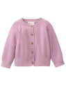 People Wear Organic - Bio Baby Strickjacke, malve