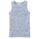People Wear Organic - Bio Kinder Unterhemd mit Fuchs-Allover