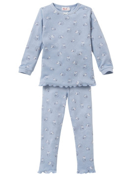 People Wear Organic - Bio Kinder Schlafanzug mit Fuchs-Allover
