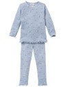 People Wear Organic - Bio Kinder Schlafanzug mit Fuchs-Allover