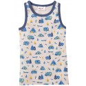 People Wear Organic - Bio Kinder Unterhemd mit Camping-Allover