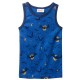 People Wear Organic - Bio Kinder Unterhemd mit Fledermaus-Allover