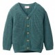 People Wear Organic - Bio Kinder Strickjacke, eukalyptus