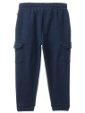 People Wear Organic - Bio Kinder Cargo Sweathose mit Taschen, dunkelblau