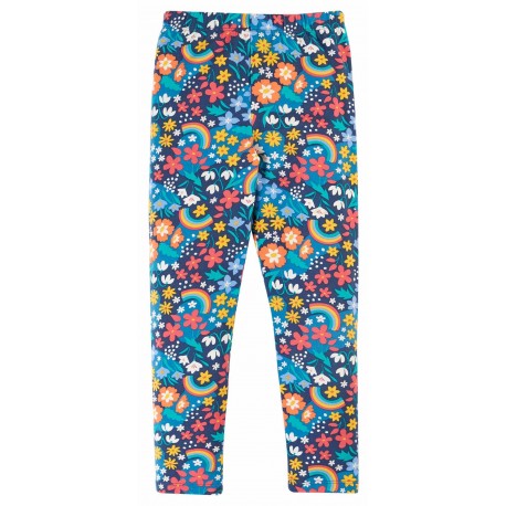frugi - Bio Kinder Leggings "Libby" mit Blumen-Allover