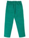 frugi - Bio Kinder Cordhose "Paperbag" mit Blumen-Stickerei