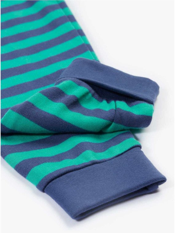 frugi - Bio Kinder Schlafanzug "Jamie Jim Jams" mit Campingbus-Applikation