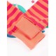 frugi - Bio Kinder Schlafanzug "Jamie Jim Jams" mit Pferde/Regenbogen-Applikation