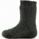 HIRSCH NATUR- Bio Kinder Grobstricksocken , Wolle, tanne