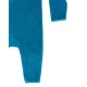 Leela Cotton - Bio Baby Nicky Strampler langarm, ozeanblau