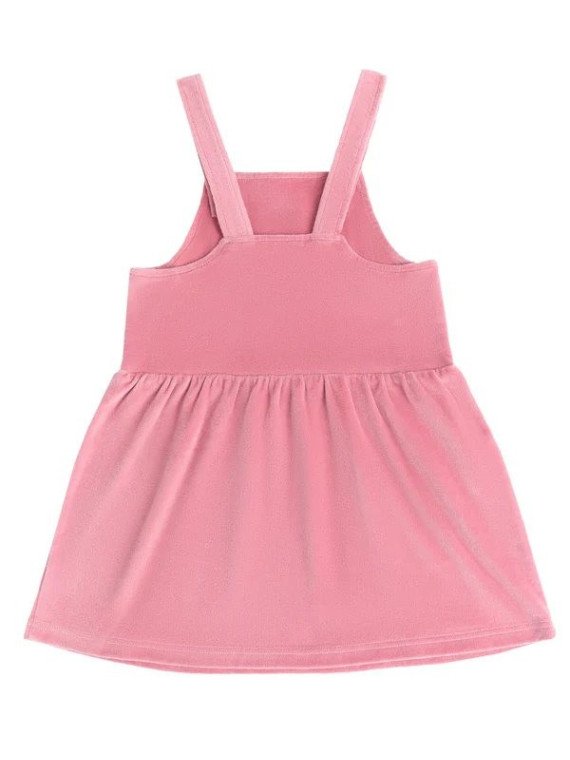 Leela Cotton - Bio Kinder Nicky Latzkleid, altrosa