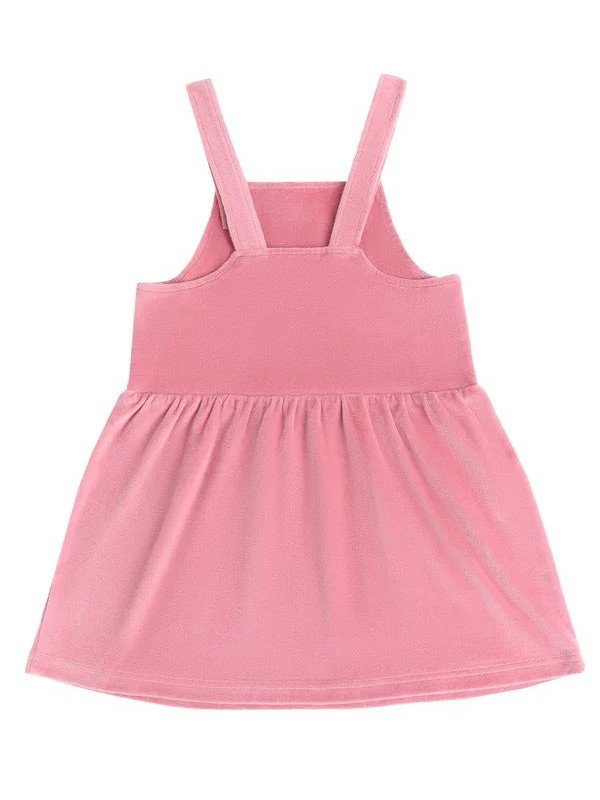 Leela Cotton - Bio Kinder Nicky Latzkleid, altrosa