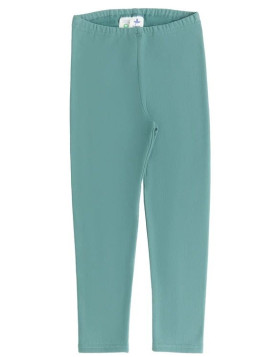 Leela Cotton - Bio Kinder Thermo Leggings, grünblau