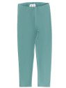 Leela Cotton - Bio Kinder Thermo Leggings, grünblau