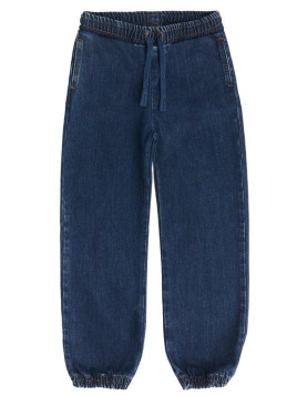 Evermind - Bio Kinder Jogg Jeans, dark slate blue