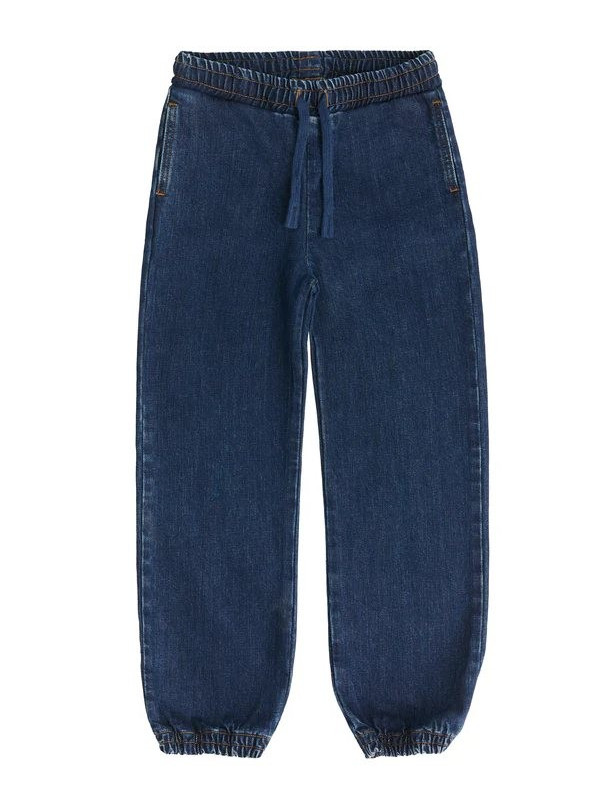 Evermind - Bio Kinder Jogg Jeans, dark slate blue
