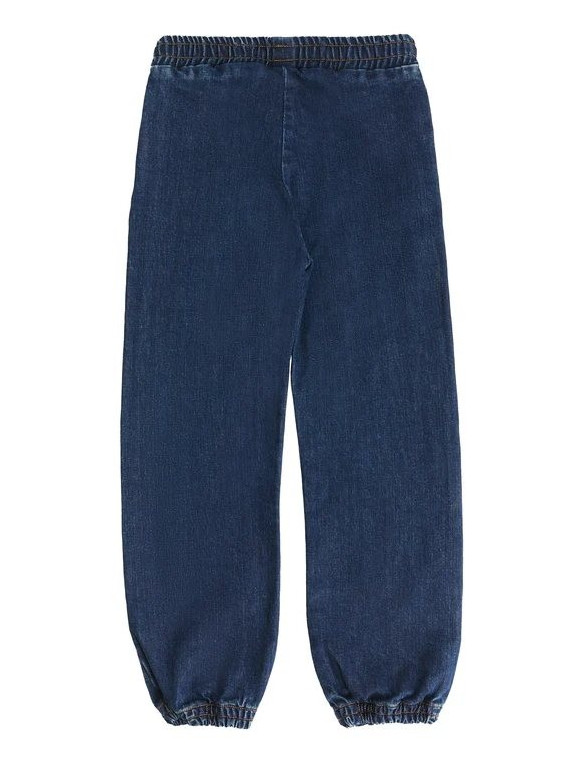 Evermind - Bio Kinder Jogg Jeans, dark slate blue