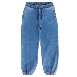 Evermind - Bio Kinder Jogg Jeans, dark sky blue