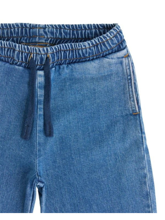 Evermind - Bio Kinder Jogg Jeans, dark sky blue