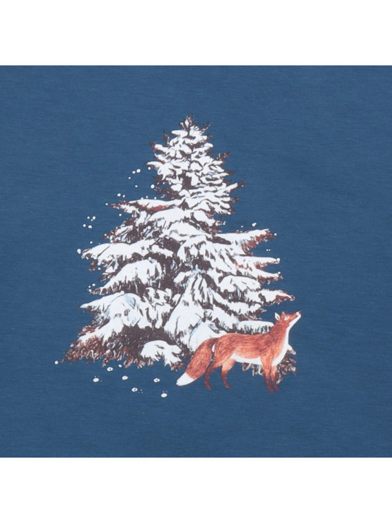 Walkiddy - Bio Kinder Sweatshirt mit Fuchs-Druck