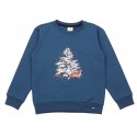 Walkiddy - Bio Kinder Sweatshirt mit Fuchs-Druck