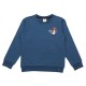 Walkiddy - Bio Kinder Sweatshirt mit Pilz-Stickerei