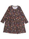 Walkiddy - Bio Kinder Jersey Kleid "Fancy Flowers" mit Blumen-Allover