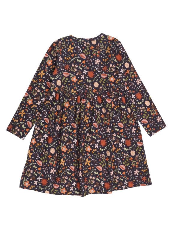 Walkiddy - Bio Kinder Jersey Kleid "Fancy Flowers" mit Blumen-Allover