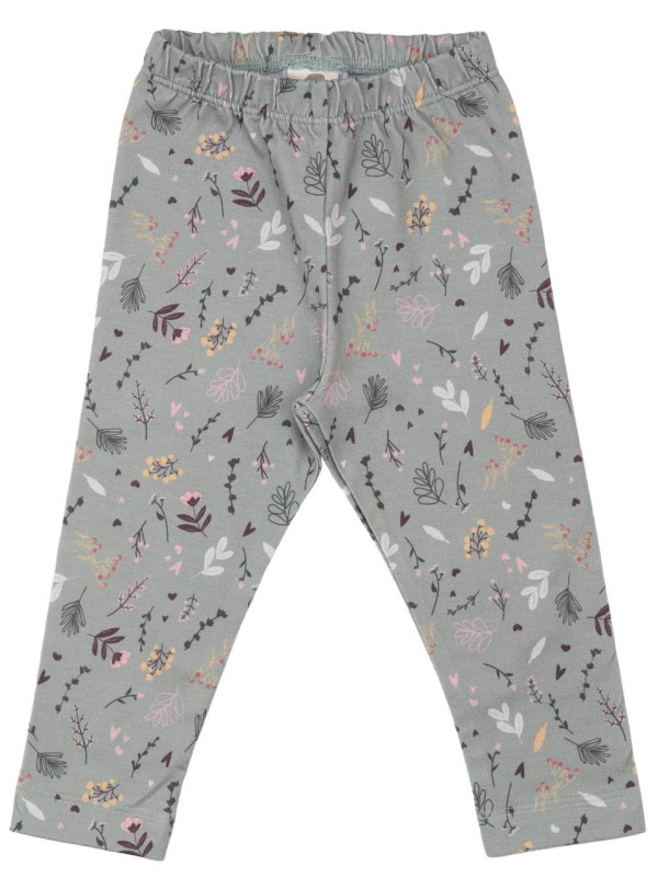 Walkiddy - Bio Kinder Leggings " Tiny Flowers" mit Blumen-Allover
