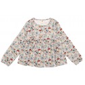 Walkiddy - Bio Kinder Flanell Bluse "Various Mushrooms" mit Pilz-Allover