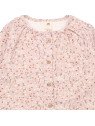 Walkiddy - Bio Kinder Flanell Bluse "Mini Cottons" mit Baumwollblüten-Allover