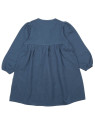 Walkiddy - Bio Kinder Musselin Kleid mit Pilz-Stickerei