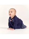 Sense Organics - Bio Baby Tunika "Edith" mit Blumen-Stickerei