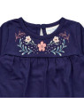 Sense Organics - Bio Baby Tunika "Edith" mit Blumen-Stickerei