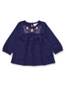 Sense Organics - Bio Baby Tunika "Edith" mit Blumen-Stickerei