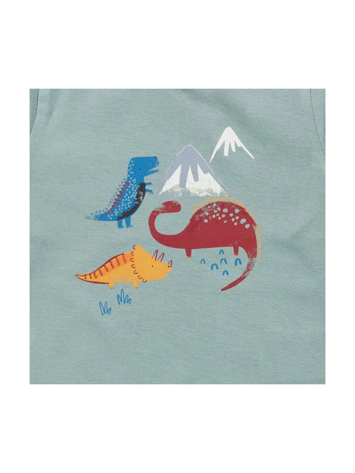Sense Organics - Bio Baby Langarmshirt "Elan" mit Dinosaurier-Druck