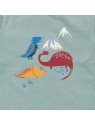 Sense Organics - Bio Baby Langarmshirt "Elan" mit Dinosaurier-Druck
