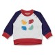 Sense Organics - Bio Baby Sweatshirt "Buda" mit Dinosaurier-Druck