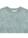 Sense Organics - Bio Kinder Sweatshirt "DARI" mit Dinosaurier-Allover