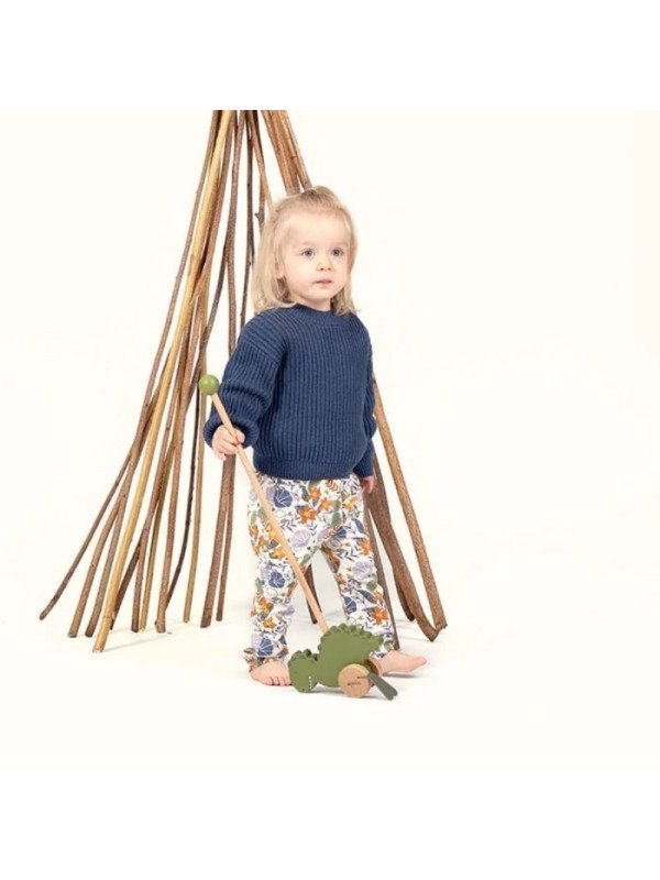 Sense Organics - Bio Baby Strick Pullover "Varuny", blau