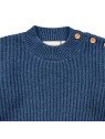 Sense Organics - Bio Baby Strick Pullover "Varuny", blau