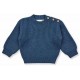 Sense Organics - Bio Baby Strick Pullover "Varuny", blau