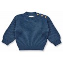 Sense Organics - Bio Baby Strick Pullover "Varuny", blau
