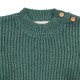 Sense Organics - Bio Baby Strick Pullover "Varuny", dark sage