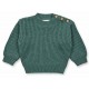 Sense Organics - Bio Baby Strick Pullover "Varuny", dark sage