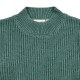 Sense Organics - Bio Kinder Strick Pullover "Marley", dark sage