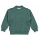 Sense Organics - Bio Kinder Strick Pullover "Marley", dark sage