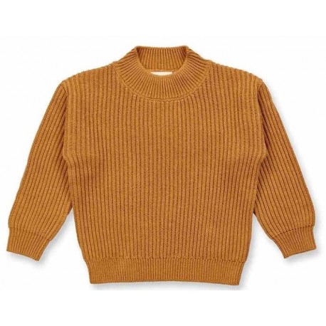 Sense Organics - Bio Kinder Strick Pullover "Marley", camel