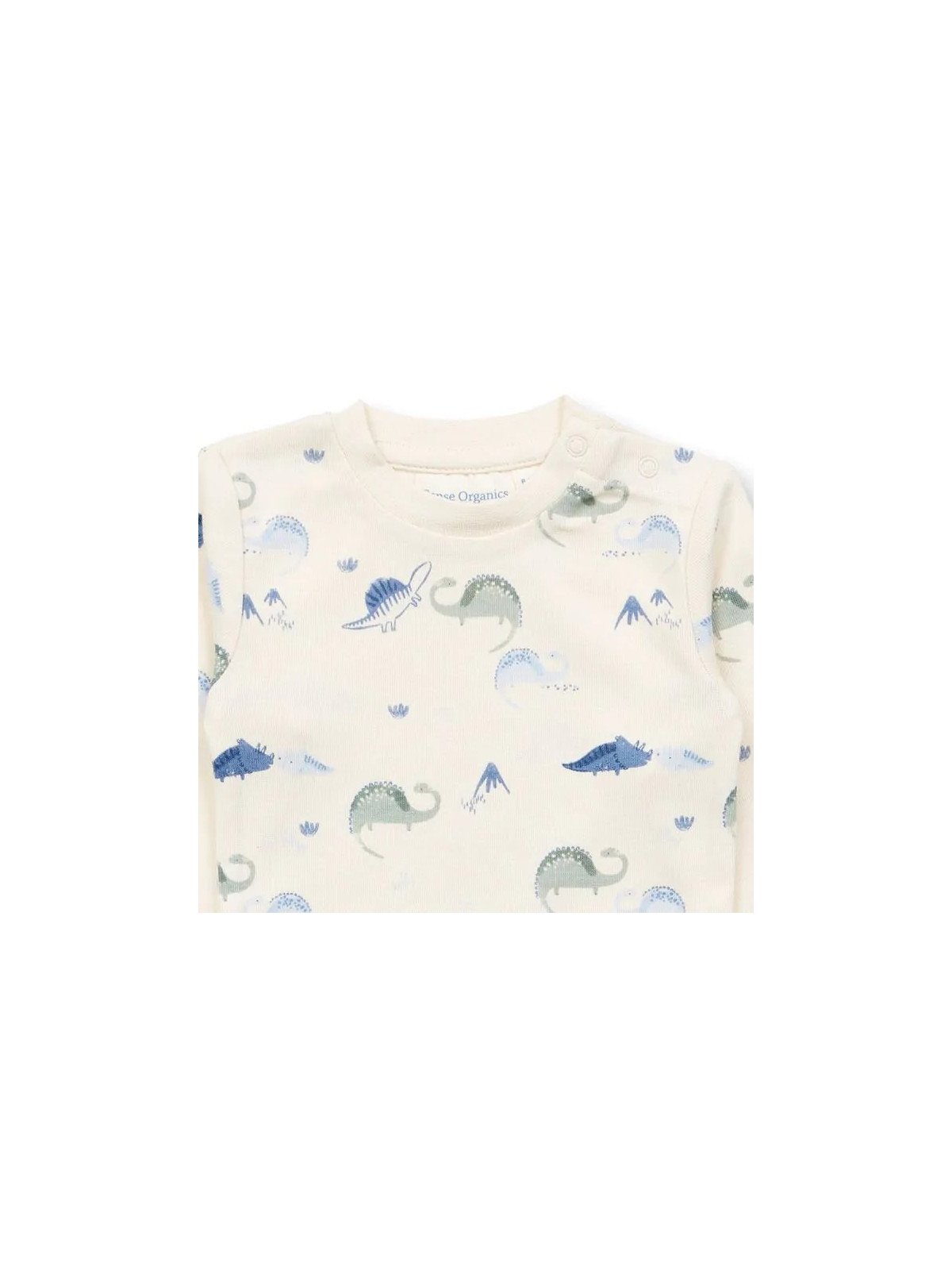 Sense Organics - Bio Baby Body "Varin" mit Dinosaurier-Allover