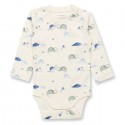 Sense Organics - Bio Baby Body "Varin" mit Dinosaurier-Allover